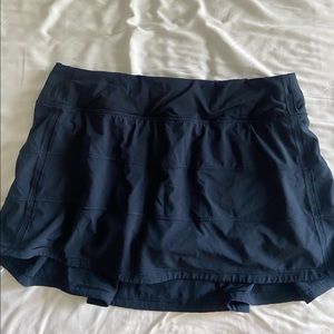 Lululemon pace rival skirt true navy